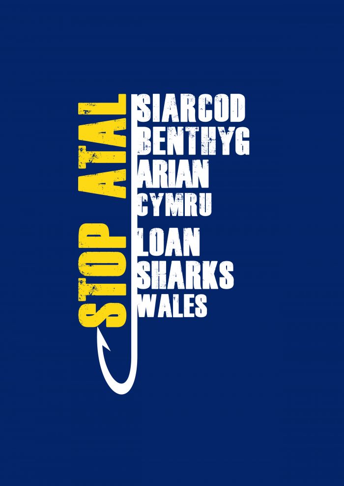 Bilingual Stop Loan Sharks Wales Logo
