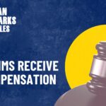 Text reads 'Victims receive compensation'
